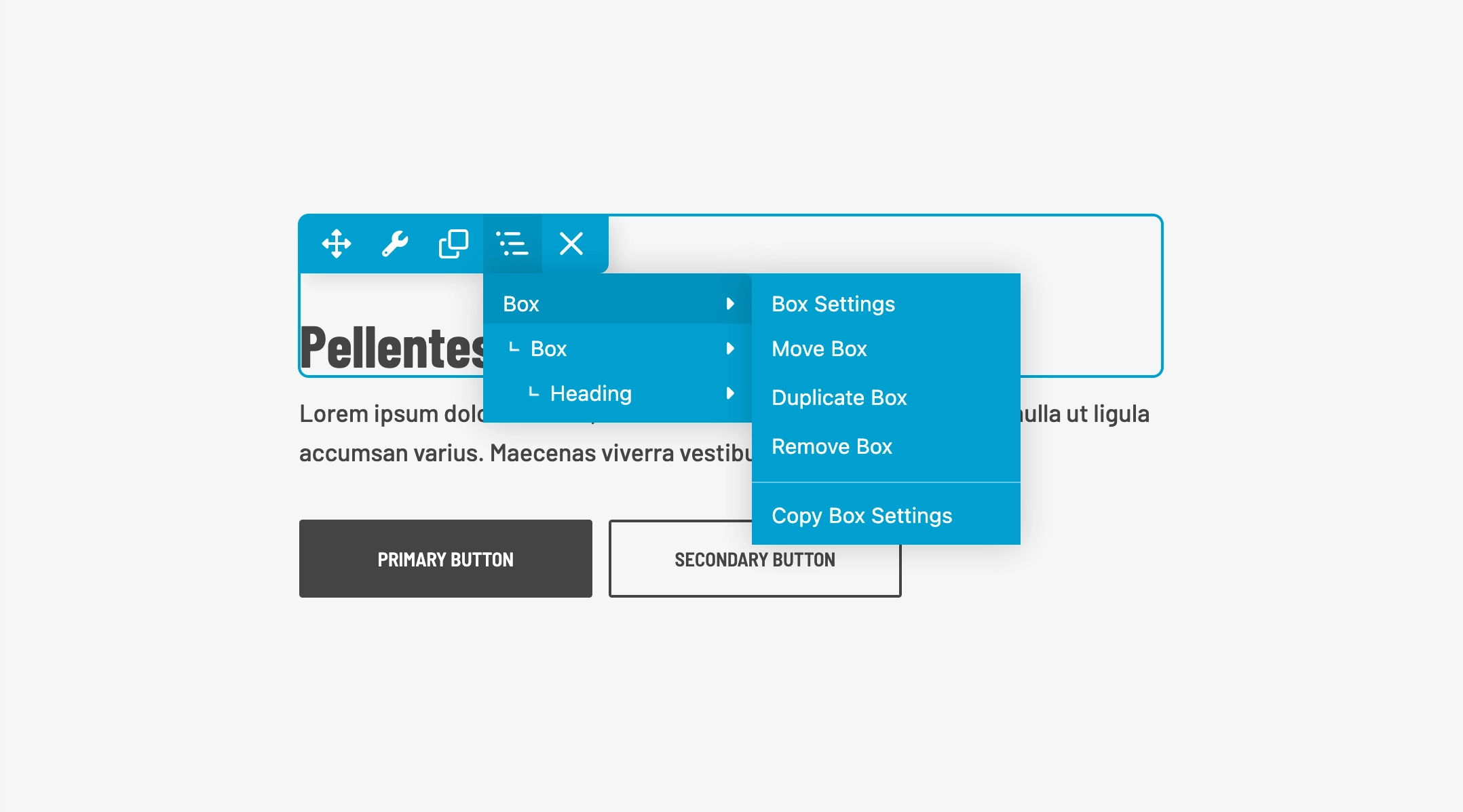 Beaver Builder Overlay Outline